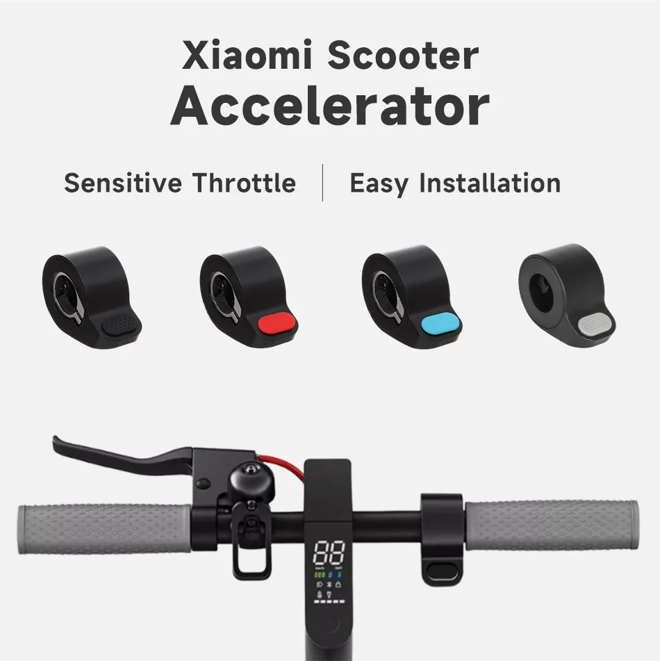 Electric Scooter Spare Parts Electronic Throttle Scooter Thumb Dia Accelerator For Xiaomi M365 Pro Pro2
Electric Scooter Spare Parts Electronic Throttle Scooter Thumb Dia Accelerator For Xiaomi M365 Pro Pro2