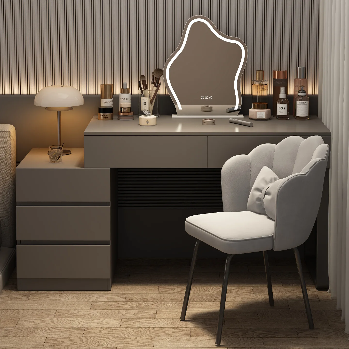Dresser, bedroom, chest, storage cabinet, integrated master bedroom, corner makeup table
Dresser, bedroom, chest, storage cabinet, integrated master bedroom, corner makeup table