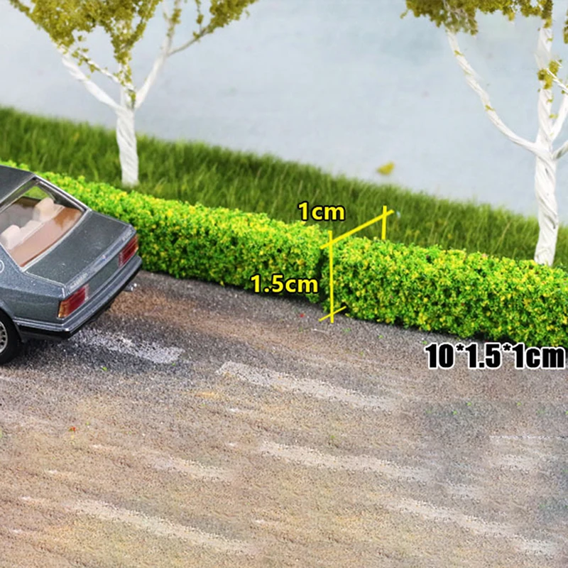 2PCS Shrub Strips Green Sand Table Miniature Model Simulation DIY Materials Grass Fence For Outdoor Indoor Building
2PCS Shrub Strips Green Sand Table Miniature Model Simulation DIY Materials Grass Fence For Outdoor Indoor Building