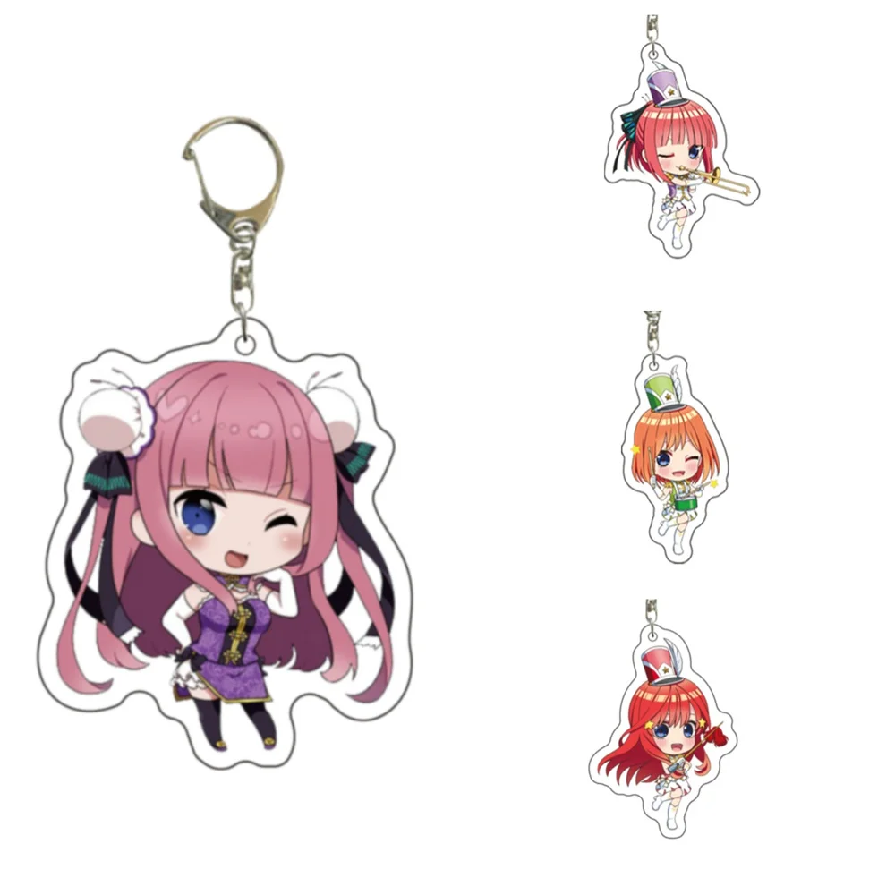 6CM Anime The Quintessential Quintuplets Acrylic Keychain Model Cosplay Characters Ornament Accessories Goods Collection Gifts
6CM Anime The Quintessential Quintuplets Acrylic Keychain Model Cosplay Characters Ornament Accessories Goods Collection Gifts