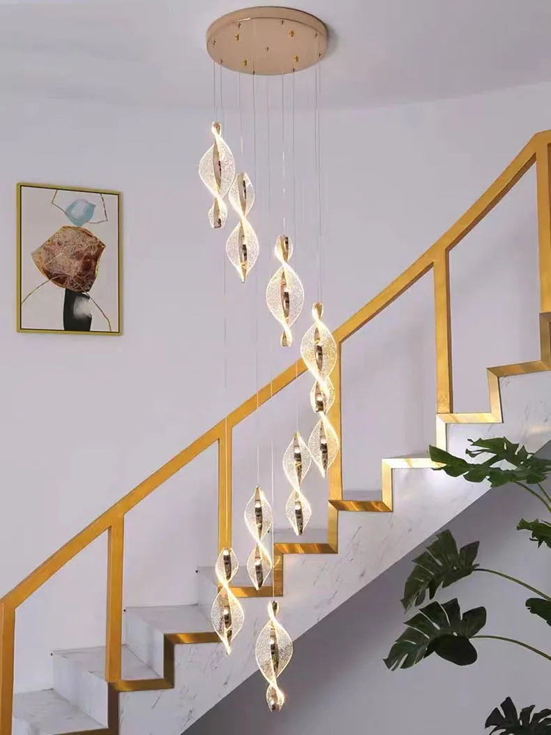 American style Rose Gold Polka Dot acrylic led long Chandelier lustre Ceiling dimming for bedroom dining room Decoration
American style Rose Gold Polka Dot acrylic led long Chandelier lustre Ceiling dimming for bedroom dining room Decoration