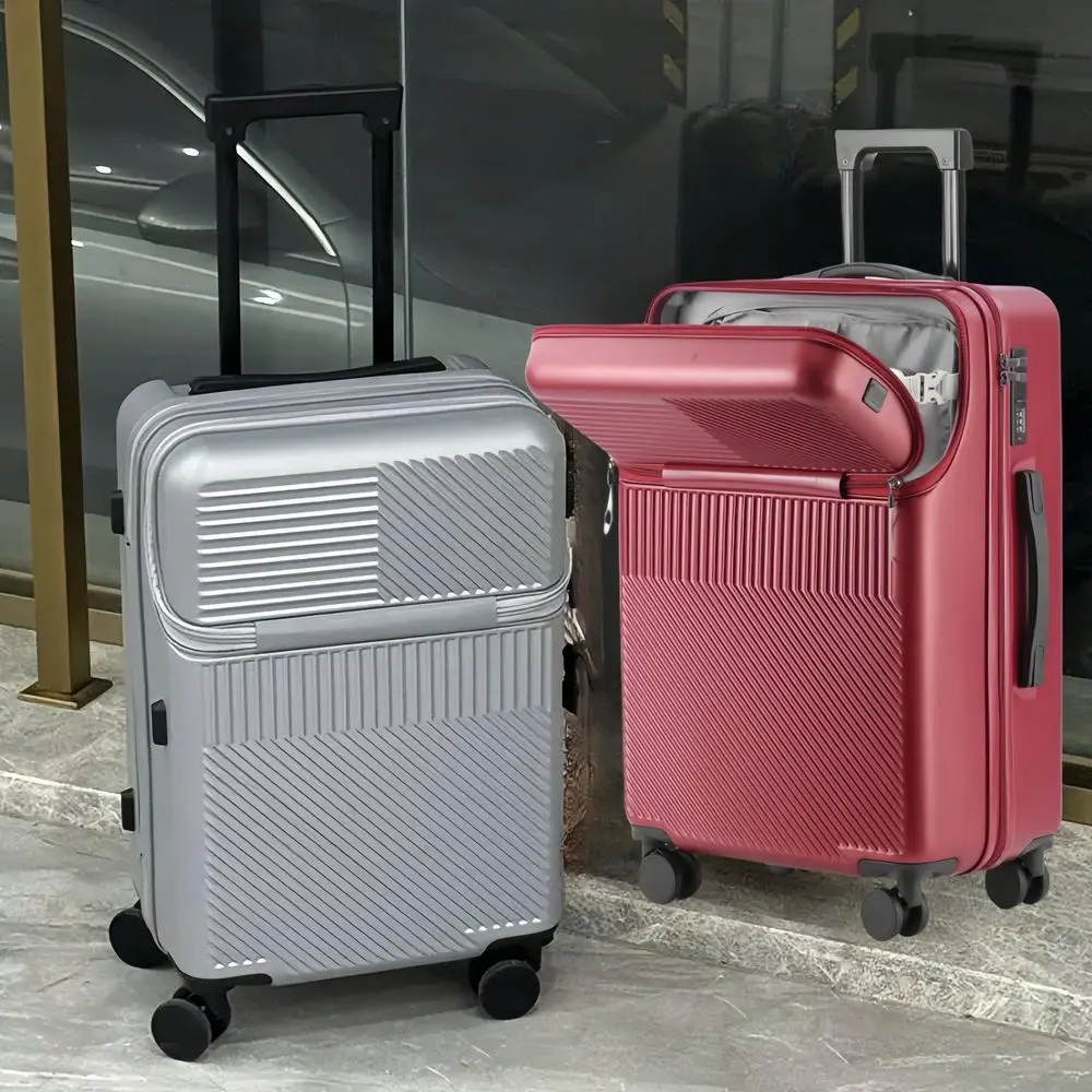 CarryOn Luggage, ABSPC Suitcase, Lightweight Travel Suitcase With TSA Lock, Spinner Wheels, Cup Holder, Suitable For Travel And
CarryOn Luggage, ABSPC Suitcase, Lightweight Travel Suitcase With TSA Lock, Spinner Wheels, Cup Holder, Suitable For Travel And