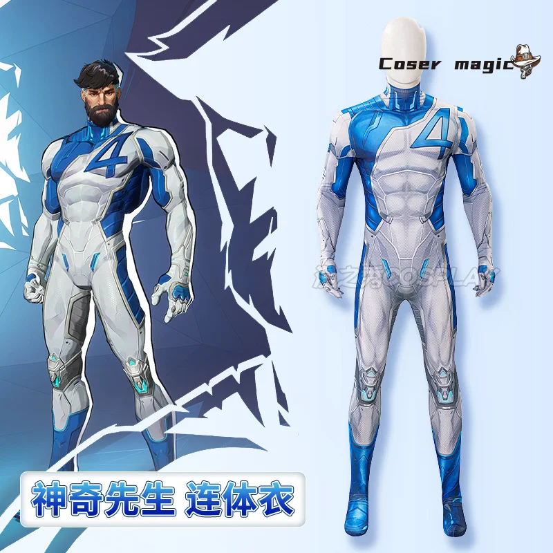Mister Fantastic Cosplay Costume Reed Richards Uniform Halloween Carnival Party Christmas Play Role Clothes Clothing for Men
Mister Fantastic Cosplay Costume Reed Richards Uniform Halloween Carnival Party Christmas Play Role Clothes Clothing for Men