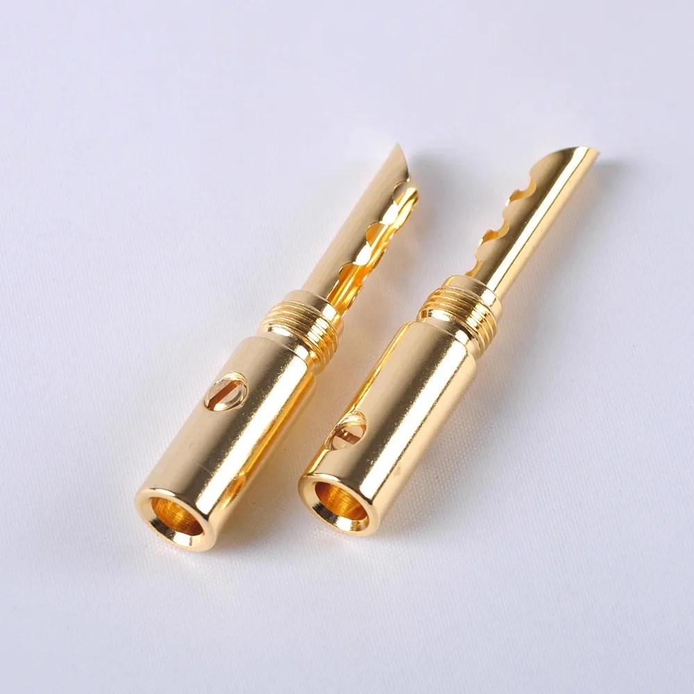 Preffair Gold Plated 4mm BFA Type Banana Plug Audio Speaker HIFI Cable Connector Copper Screw Z-Plugs Hi-Fi Amplifier Terminals
Preffair Gold Plated 4mm BFA Type Banana Plug Audio Speaker HIFI Cable Connector Copper Screw Z-Plugs Hi-Fi Amplifier Terminals