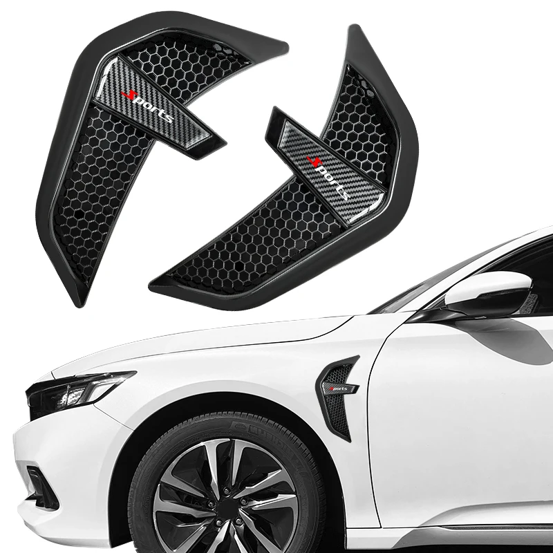 Universal Carbon Fiber Pattern Car Side Exterior Accessories Car Side Air Fender Intake Vent Spoiler Cover Shark Gilles Trim
Universal Carbon Fiber Pattern Car Side Exterior Accessories Car Side Air Fender Intake Vent Spoiler Cover Shark Gilles Trim