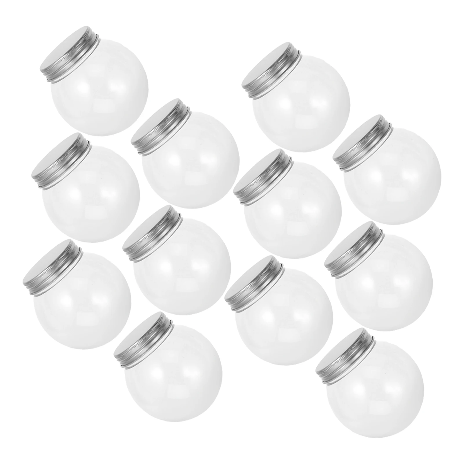 12pcs Clear Plastic Water Ball Candy Bottle Crafts Diy Snow Globe Container Inflatable Transparent With Lid For Parties 
12pcs Clear Plastic Water Ball Candy Bottle Crafts Diy Snow Globe Container Inflatable Transparent With Lid For Parties