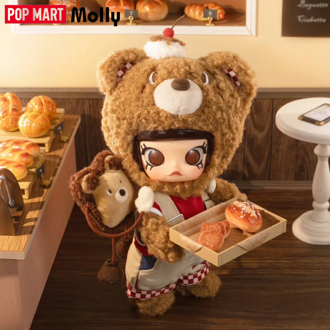 POP MART Molly Bear Bread 1/8 Action Figure Bjd Doll Model Cute Collection Girl Desktop Ornaments Collection Gift Toy
POP MART Molly Bear Bread 1/8 Action Figure Bjd Doll Model Cute Collection Girl Desktop Ornaments Collection Gift Toy