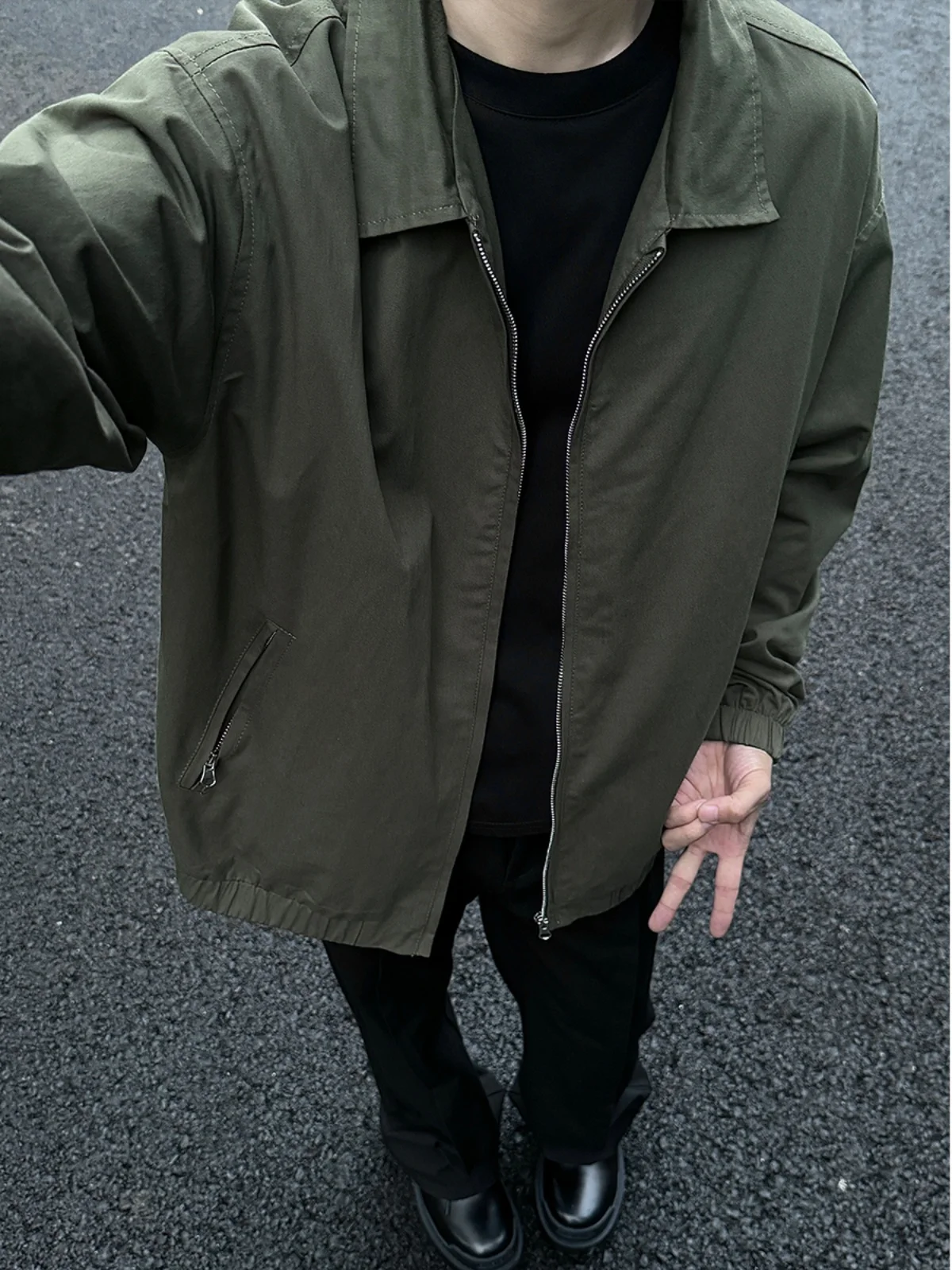 Мужская демисезонная куртка American Sle Cleanfit Military Green на молнии, в стиле Детройт, из канваса, для работы и бейсбола
Мужская демисезонная куртка American Sle Cleanfit Military Green на молнии, в стиле Детройт, из канваса, для работы и бейсбола