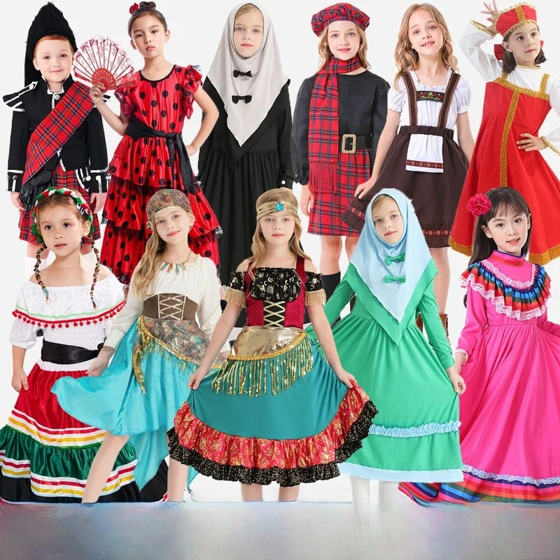 Halloween Cosplay Traditional South American Ethnicity Costume Cultural Festival Opening Ceremony Performance Women's Fashion
Halloween Cosplay Traditional South American Ethnicity Costume Cultural Festival Opening Ceremony Performance Women's Fashion