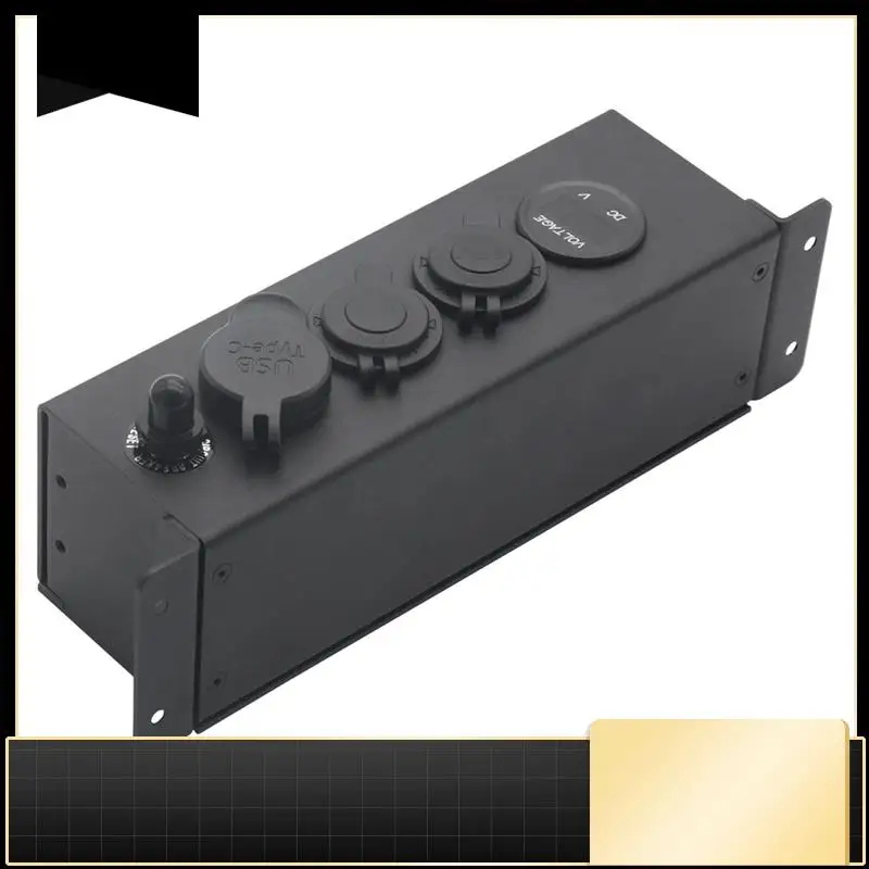 12-24V RV Multifunction 3-In-1 Power Box With 50A Power Cord For Yacht Boat Power Supply Voltmeter Car Charger Durable
12-24V RV Multifunction 3-In-1 Power Box With 50A Power Cord For Yacht Boat Power Supply Voltmeter Car Charger Durable