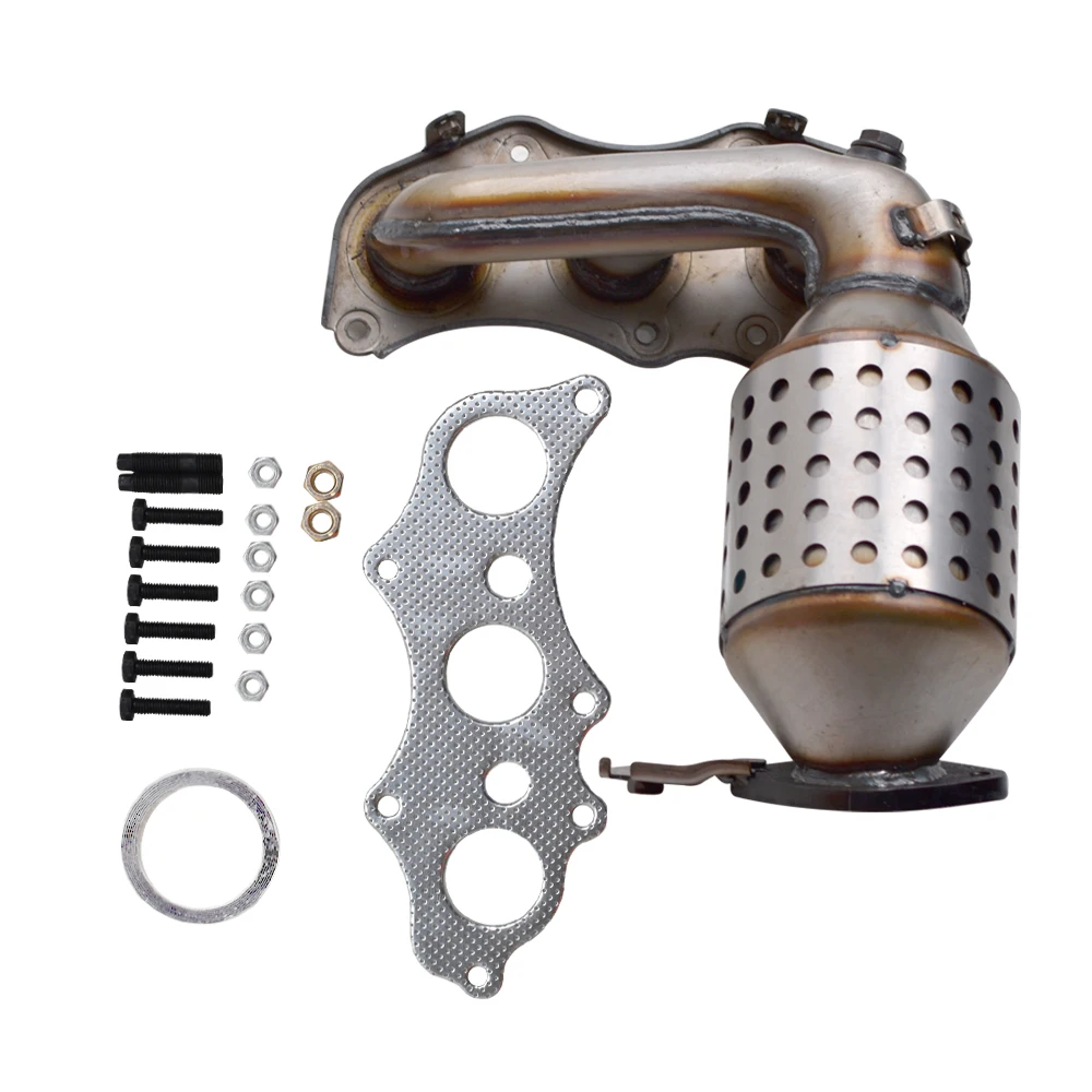 Exhaust Manifold w/Catalytic Converter for Lexus RX350 2007-2015 Lexus RX450H 2010-2015 Toyota Highlander 2008-2016 641298
Exhaust Manifold w/Catalytic Converter for Lexus RX350 2007-2015 Lexus RX450H 2010-2015 Toyota Highlander 2008-2016 641298