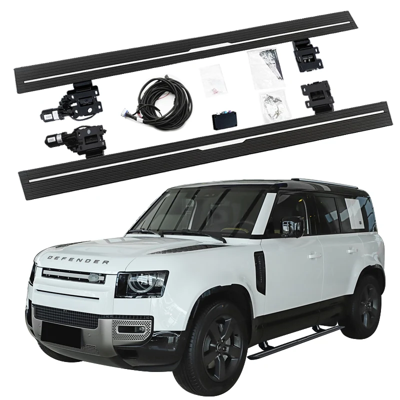 Automatic Electric Power Side Step Running Board for Land Rover Defender 110 2020-2024
Automatic Electric Power Side Step Running Board for Land Rover Defender 110 2020-2024