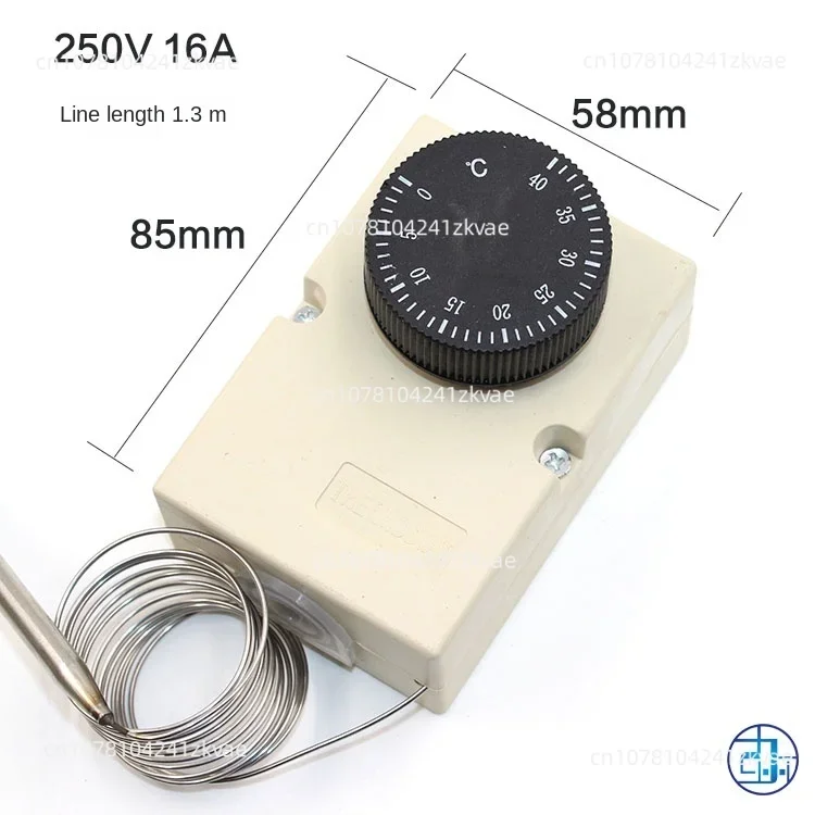 Temperature Controller with Shell Knob 0-40 0-50 0-60 50-300 Degrees Thermal Switch
Temperature Controller with Shell Knob 0-40 0-50 0-60 50-300 Degrees Thermal Switch