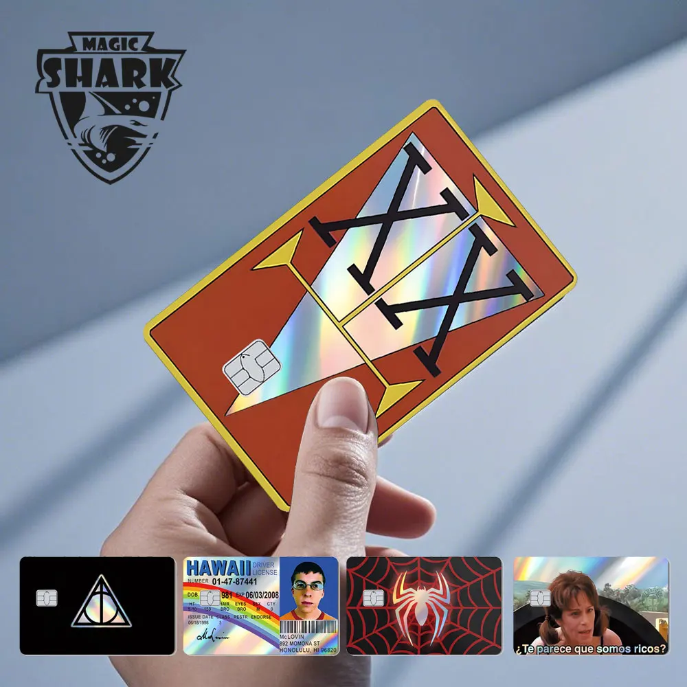 Magic Shark Mcloving Spider Anime Shinny Laser Holographic Matte Skin Film Sticker for Debit Bank Credit Card
Magic Shark Mcloving Spider Anime Shinny Laser Holographic Matte Skin Film Sticker for Debit Bank Credit Card