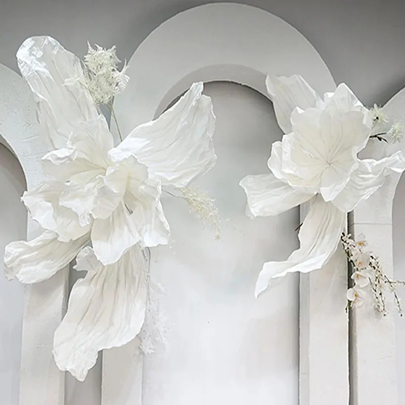 Artificial Folds Paper Iris Wedding Scene Paper Flowers Birthday Party Background Decoration Stage Window Display Props
Artificial Folds Paper Iris Wedding Scene Paper Flowers Birthday Party Background Decoration Stage Window Display Props