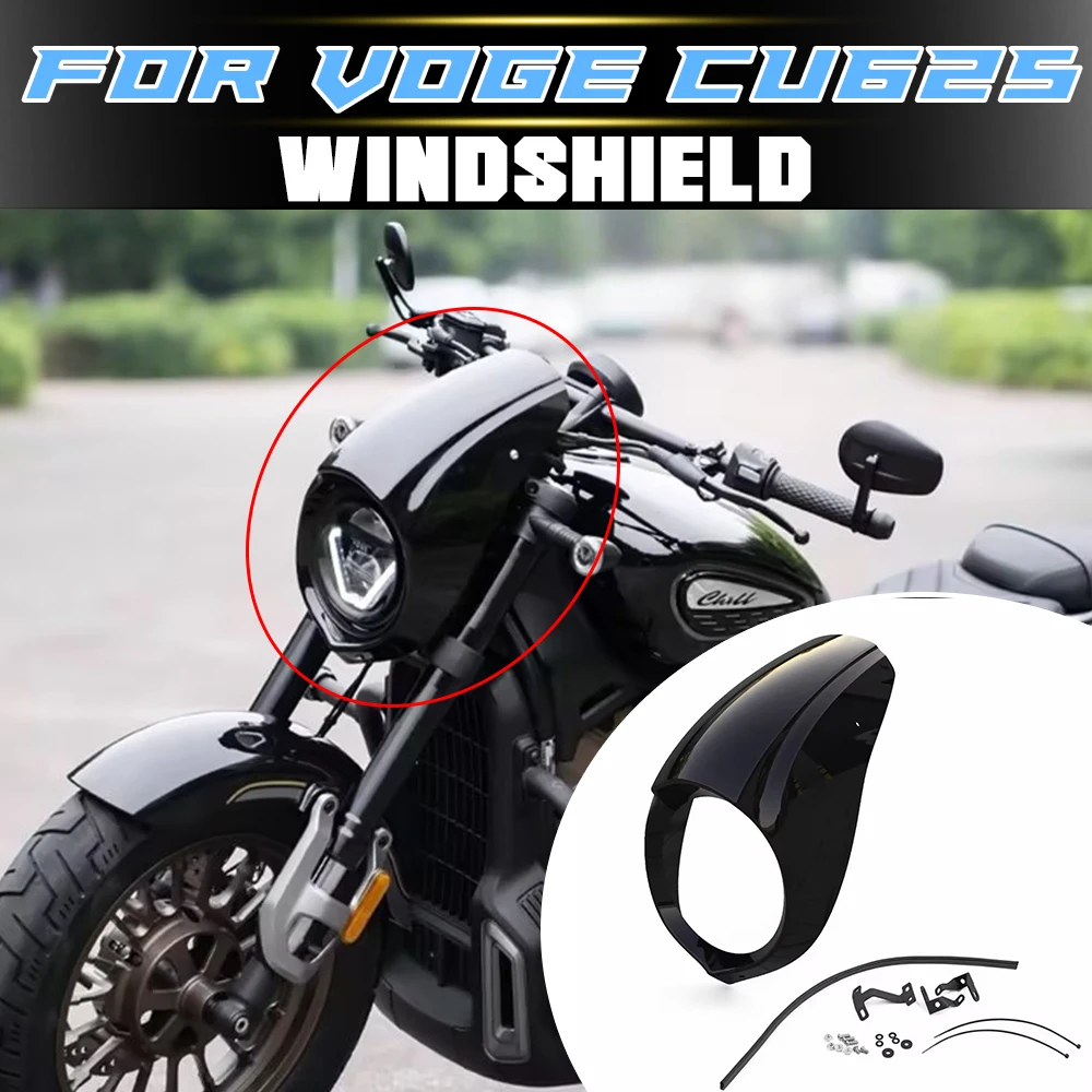 VOGE CU625 Modified Front Head Lamp Ornamental Shell Body Decor Cover
