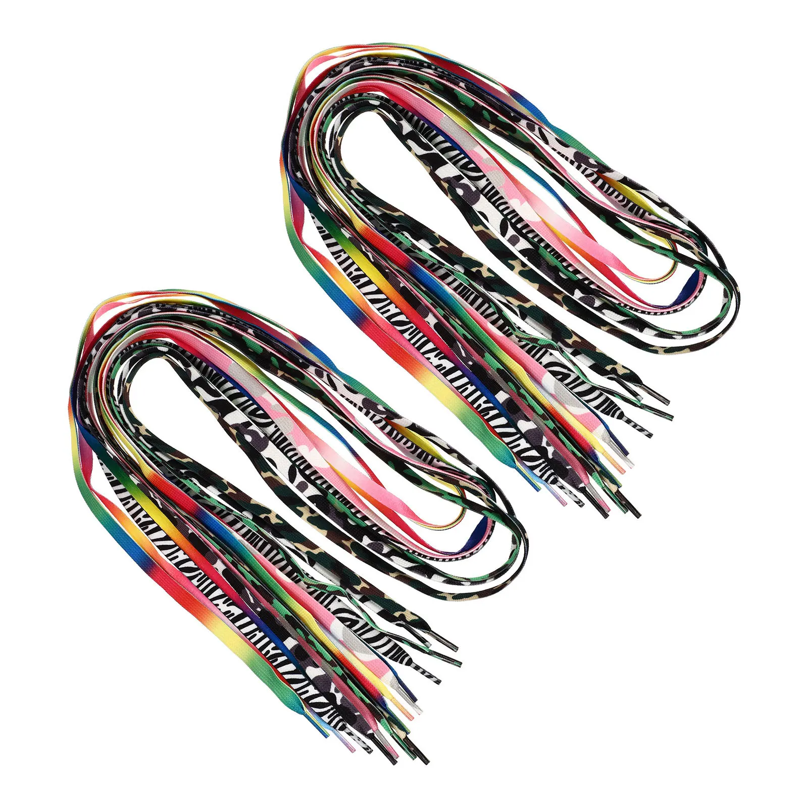 8Pairs Roller Skates Shoelaces Ice Skates Shoelaces Flat Polyester Shoe Ties for Sports Shoes Sneakers Wear-Resistant
8Pairs Roller Skates Shoelaces Ice Skates Shoelaces Flat Polyester Shoe Ties for Sports Shoes Sneakers Wear-Resistant