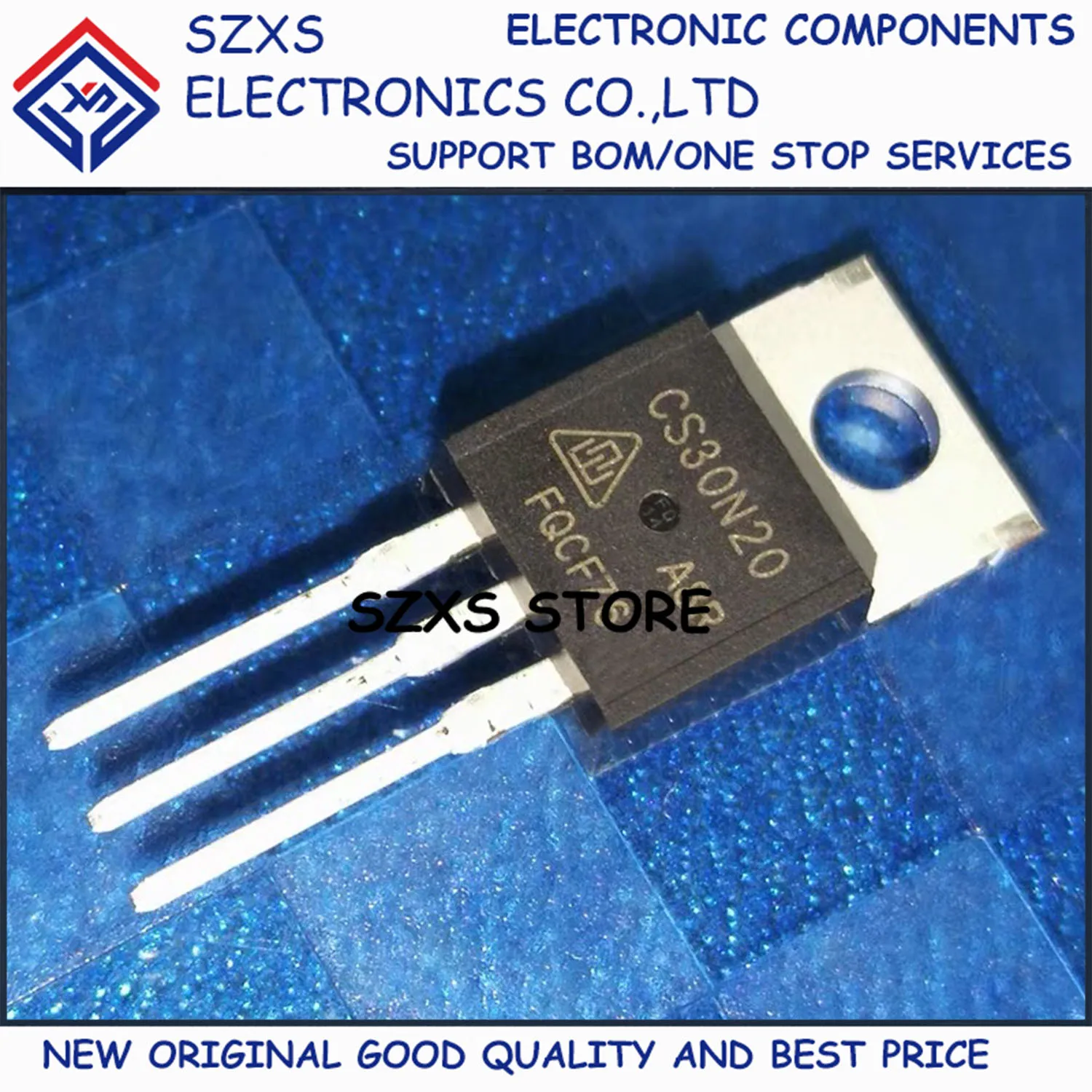New Original 10Pcs CS30N20 CS30N20A8R TO-220 30A 200V MOSFET Field Effect Transistor In Stock Electronic Components Good Quality
New Original 10Pcs CS30N20 CS30N20A8R TO-220 30A 200V MOSFET Field Effect Transistor In Stock Electronic Components Good Quality