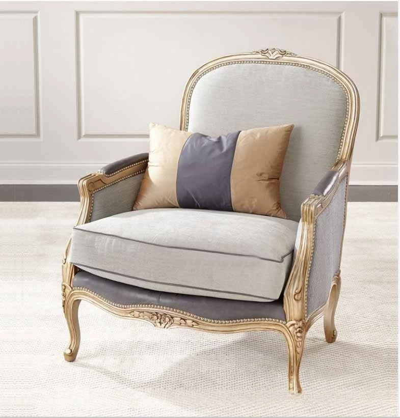 Solid wood carving flower single sofa living room fabric backrest tiger chair casual guest sofa chair
Solid wood carving flower single sofa living room fabric backrest tiger chair casual guest sofa chair