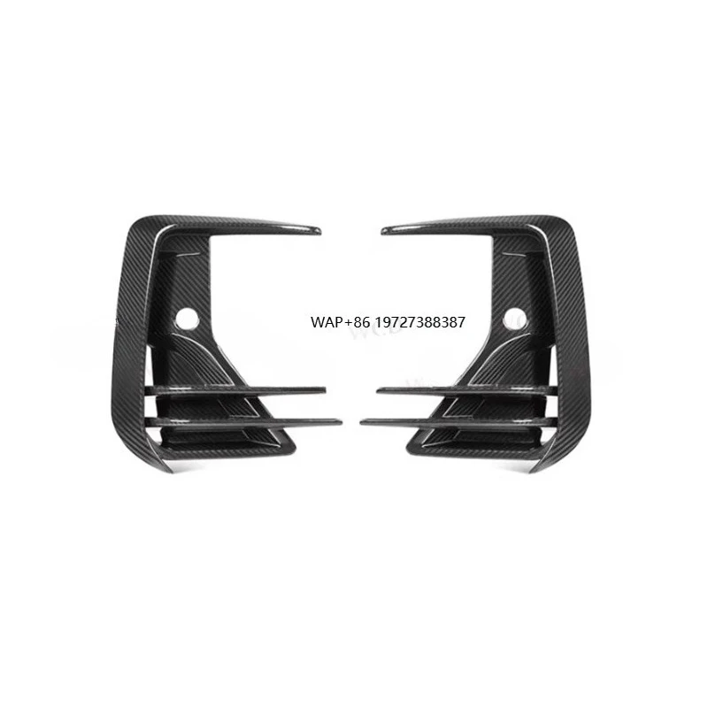 Dry Carbon Fiber Front Bumper Vent for X3 G01 G08I BEV X4 G02 2022+ Front Air Vent Trim Cover Grille Car Bodykit
Dry Carbon Fiber Front Bumper Vent for X3 G01 G08I BEV X4 G02 2022+ Front Air Vent Trim Cover Grille Car Bodykit