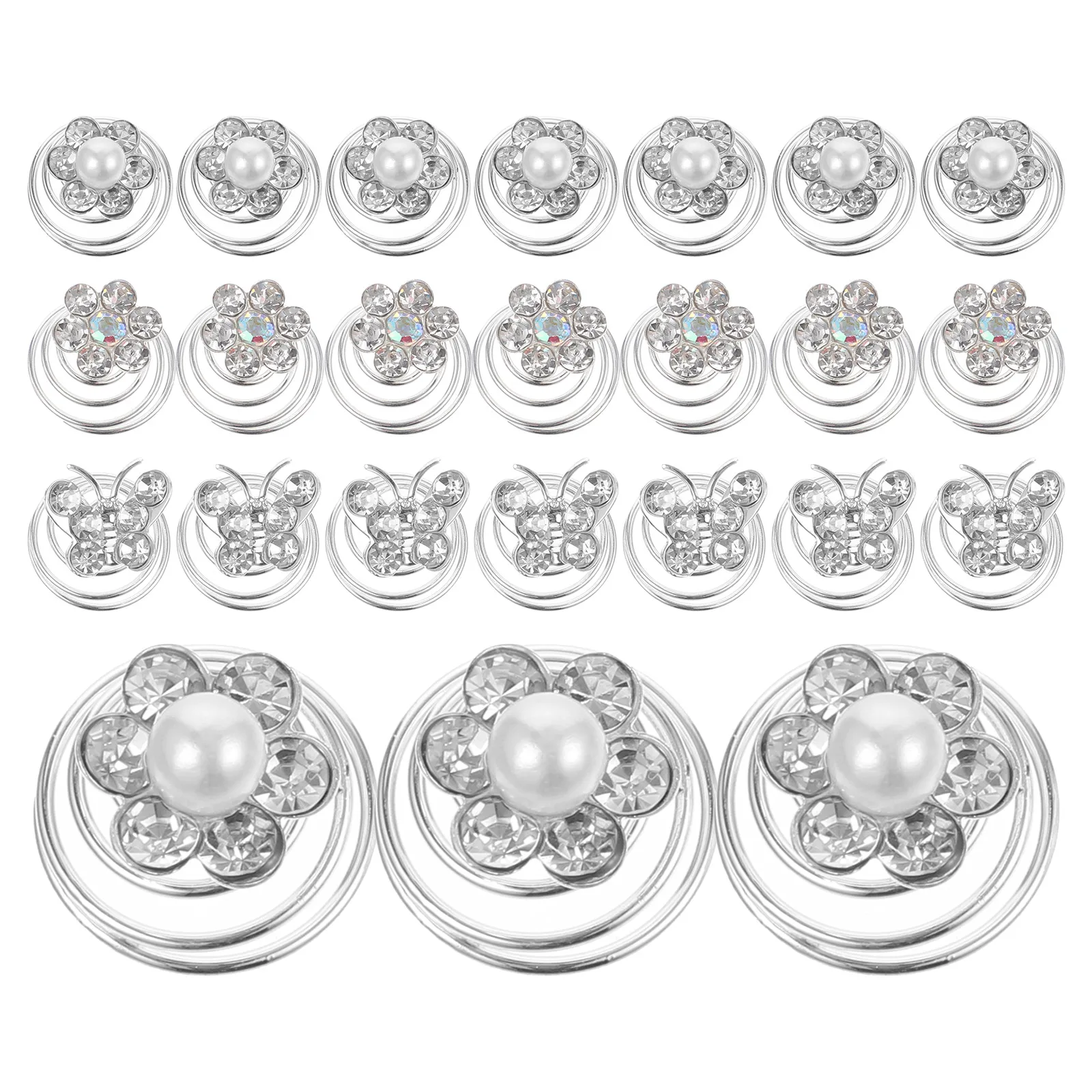 12pcs Pearl Clips Rhinestone Spiral Hair Pins Spiral Pins for Women Girls Long Hair Styling Accessories Practical
12pcs Pearl Clips Rhinestone Spiral Hair Pins Spiral Pins for Women Girls Long Hair Styling Accessories Practical