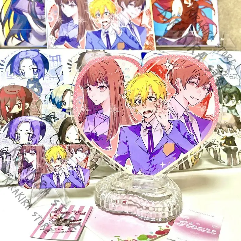 Ouran High School Host Club Anime Laser Coloured Paper Epoxy Pndants Keychain Cosplay Badge Standing Plate Quicksand Mahjong
Ouran High School Host Club Anime Laser Coloured Paper Epoxy Pndants Keychain Cosplay Badge Standing Plate Quicksand Mahjong