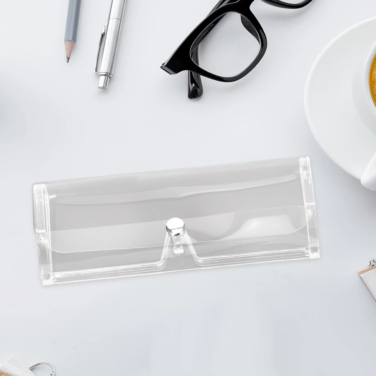 7pcs Glasses Storage Box Hard Shell Case for Sunglasses Eyeglasses Clear PVC Travel Organizer Fits Most Glasses
7pcs Glasses Storage Box Hard Shell Case for Sunglasses Eyeglasses Clear PVC Travel Organizer Fits Most Glasses