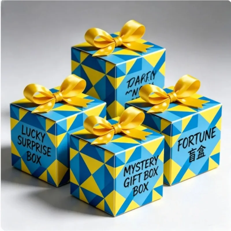 Surprise Box Set (1-piece): Happiness is hidden within. Randomly included are various popular blind box gifts.
Surprise Box Set (1-piece): Happiness is hidden within. Randomly included are various popular blind box gifts.