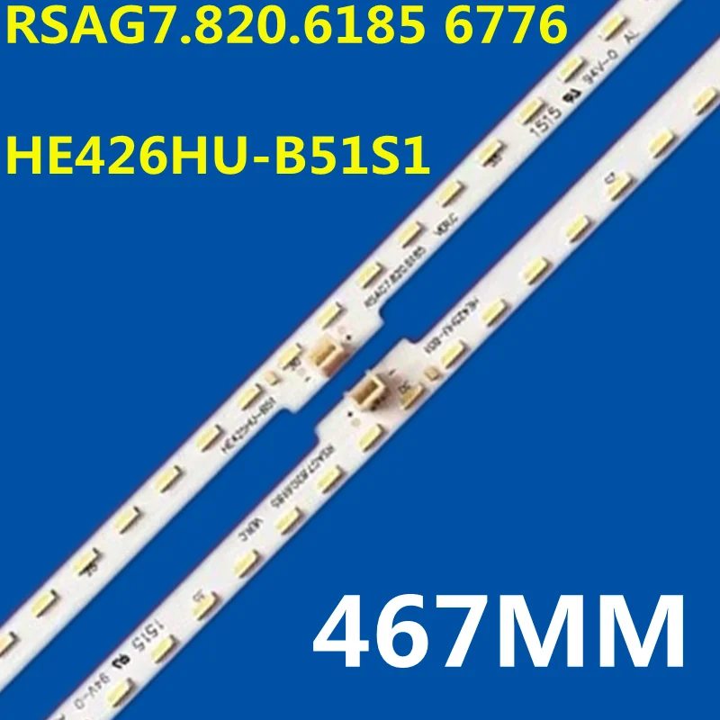 Светодиодная лента для RSAG7.820.6185 RSAG7.820.6776, фонарь для LED43M7000U LED43K5500Y LED43K5500U LED43EC660U, 2 шт., 60 светодиодов
Светодиодная лента для RSAG7.820.6185 RSAG7.820.6776, фонарь для LED43M7000U LED43K5500Y LED43K5500U LED43EC660U, 2 шт., 60 светодиодов