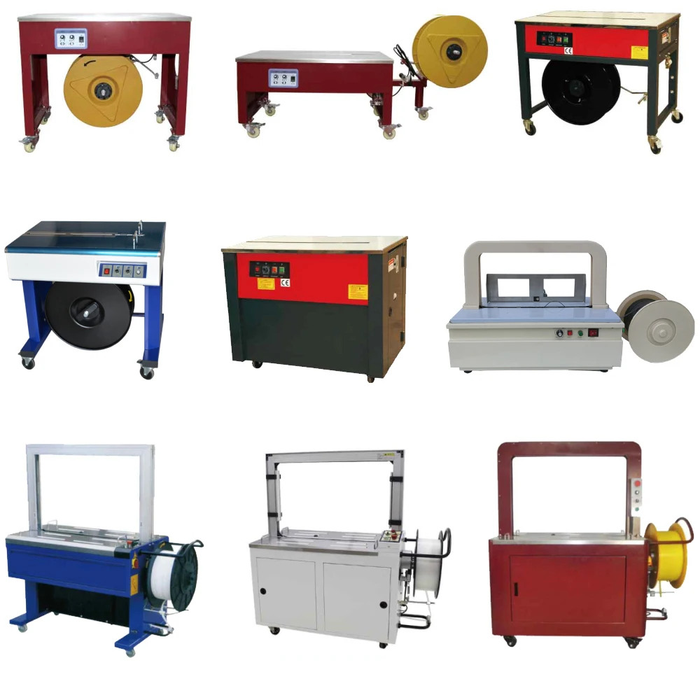 New Arrival Mh101 Spares Parrs Airport Boxes Taping Packing Pallet Pp Band Coil Semi Auto Strapping Machines in Silver Colour
New Arrival Mh101 Spares Parrs Airport Boxes Taping Packing Pallet Pp Band Coil Semi Auto Strapping Machines in Silver Colour