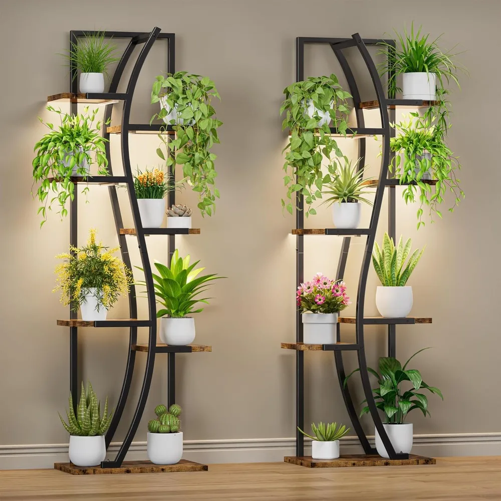 Indoor Plant Stand with Grow Tall Corner Shelf,Shape Plant Display Shelves Stylish Plant Holder for Home & Office
Indoor Plant Stand with Grow Tall Corner Shelf,Shape Plant Display Shelves Stylish Plant Holder for Home & Office