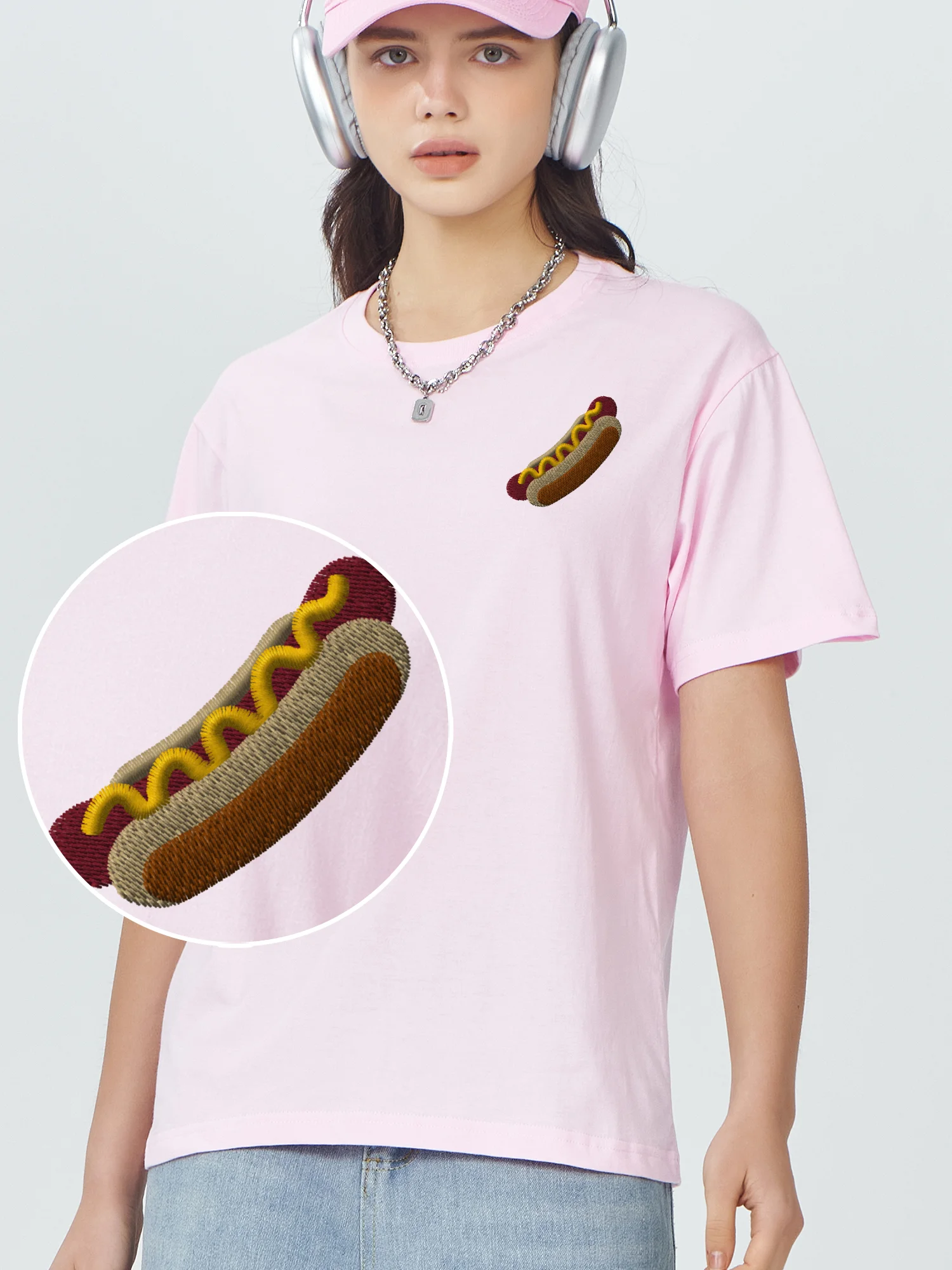 Футболка с вышивкой Hot-Dog, футболки с вышивкой Hotdog, простая рубашка, футболка с мемми, футболки с 3d принтом на Хэллоуин, футболки в стиле Харадзюку
Футболка с вышивкой Hot-Dog, футболки с вышивкой Hotdog, простая рубашка, футболка с мемми, футболки с 3d принтом на Хэллоуин, футболки в стиле Харадзюку