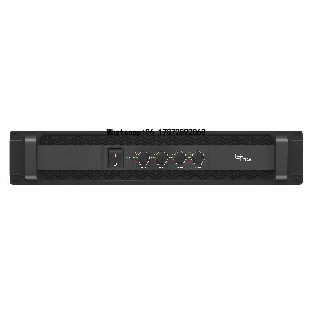 Latest Design 800w 4 Channel Sound System Outdoor Audio Power Amplifier Professional
Latest Design 800w 4 Channel Sound System Outdoor Audio Power Amplifier Professional