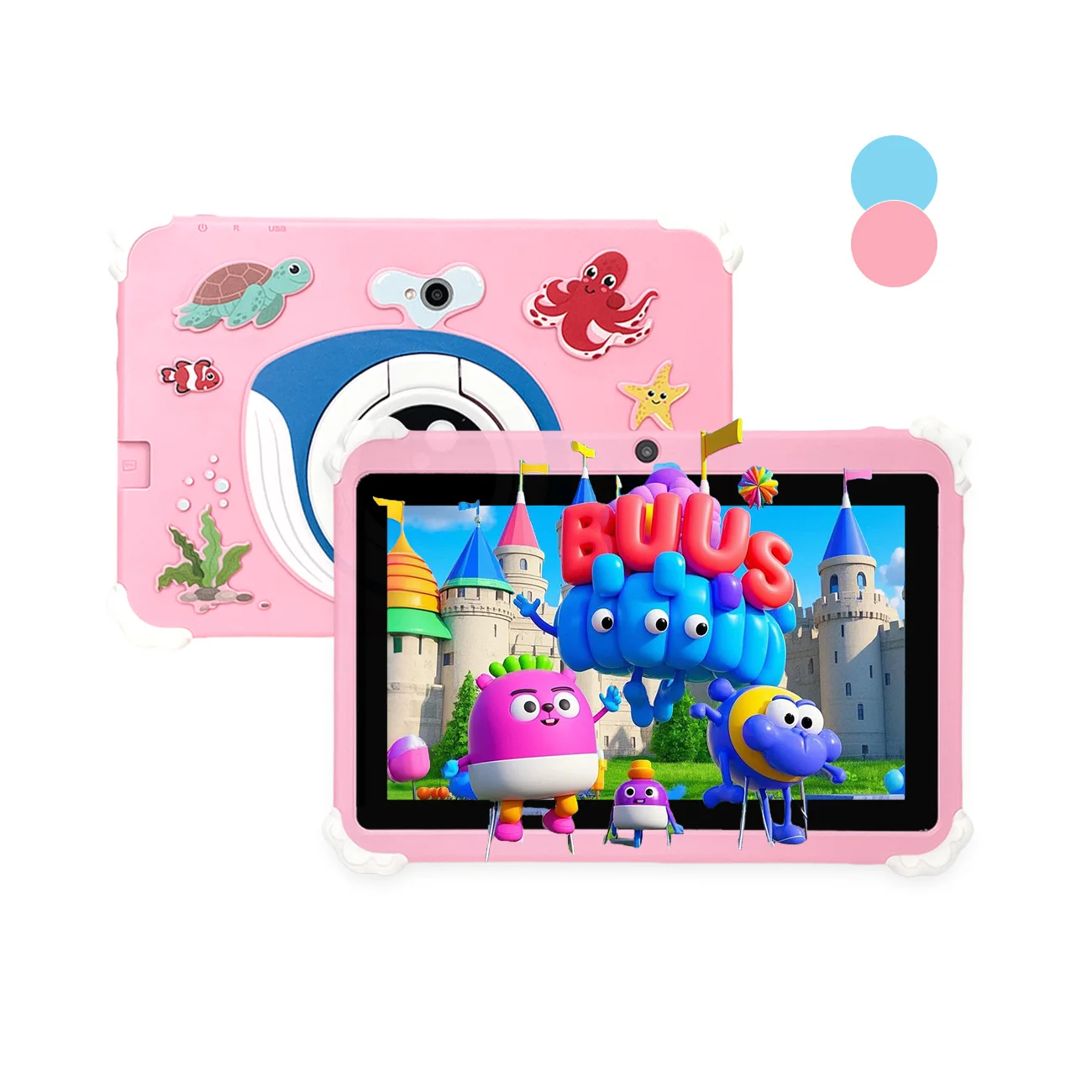 Kids Tablet Android 12 Tablet 7 Inch Tablet dual cameras Educational Learning Toys Children Boys Girls Gifts
Kids Tablet Android 12 Tablet 7 Inch Tablet dual cameras Educational Learning Toys Children Boys Girls Gifts