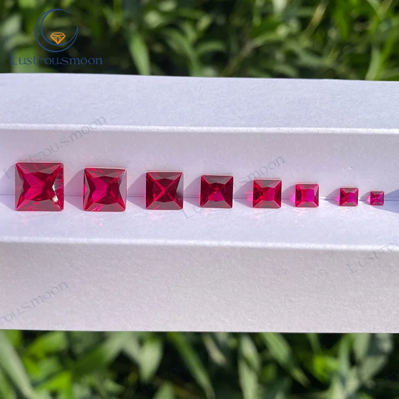 TOP Princess Cut Lab Grown Ruby AGL Сертификат Синтетический цвет Свободный камень VVS1 Бусины для изготовления ювелирных изделий Материалы Голубь Красный
TOP Princess Cut Lab Grown Ruby AGL Сертификат Синтетический цвет Свободный камень VVS1 Бусины для изготовления ювелирных изделий Материалы Голубь Красный