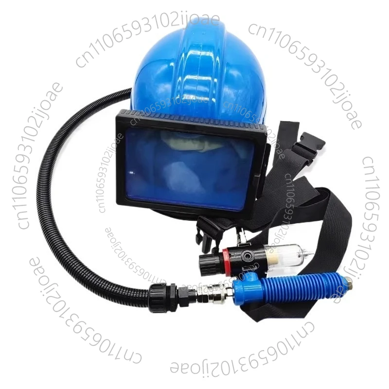 Sand Blast Helmet, Sandblasting Hood with Air Breathing HoseOxygen Supply Sandblasting Helmet, Temperature Control Sandb
Sand Blast Helmet, Sandblasting Hood with Air Breathing HoseOxygen Supply Sandblasting Helmet, Temperature Control Sandb