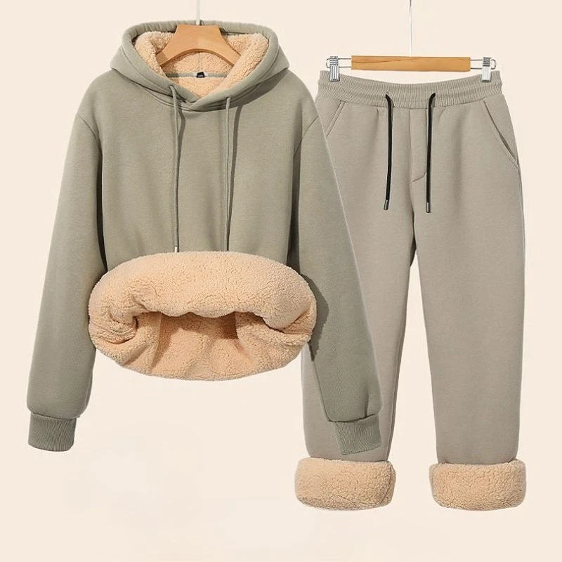 Американский спортивный костюм 2026, новый мужской свитер с капюшоном из тяжелой овечьей шерсти, грязеотталкивающие термоспортивные штаны, осенне-зимние свободные комплекты
Американский спортивный костюм 2026, новый мужской свитер с капюшоном из тяжелой овечьей шерсти, грязеотталкивающие термоспортивные штаны, осенне-зимние свободные комплекты