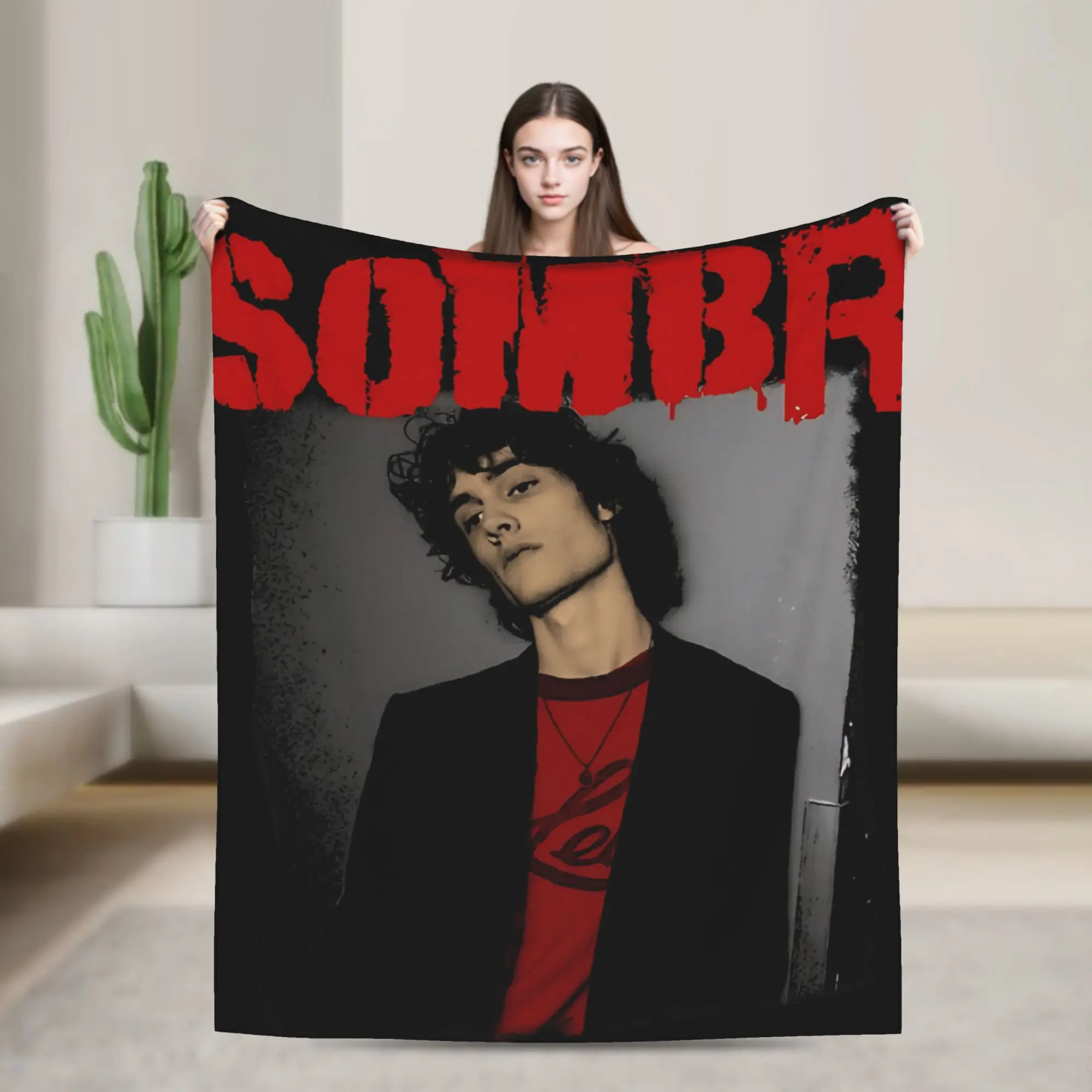 Grunge Style Sombr Soft Blanket Travel Plush Throw Blanket Fashion Couch Chair Flannel Bedspread Sofa Bed Cover
Grunge Style Sombr Soft Blanket Travel Plush Throw Blanket Fashion Couch Chair Flannel Bedspread Sofa Bed Cover