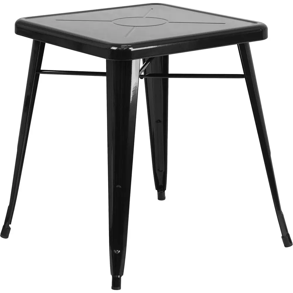 23.75 Square Black Metal Indoor-Outdoor Table
23.75 Square Black Metal Indoor-Outdoor Table