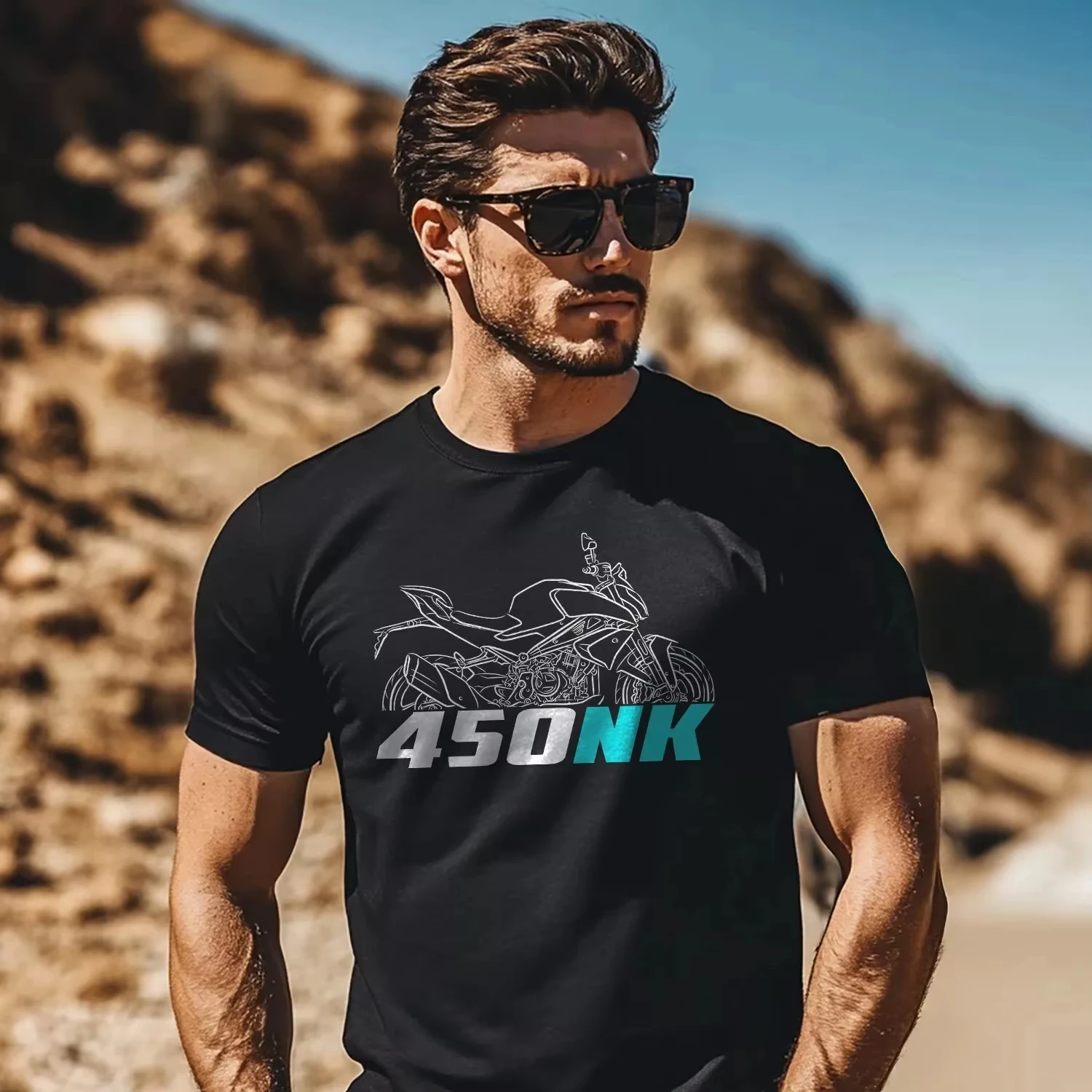 2025 New Summer Cotton Round Neck Short Sleeves for Men Women for CFMoto 450NK 2024 Fans - Motorcycle T-Shirt
2025 New Summer Cotton Round Neck Short Sleeves for Men Women for CFMoto 450NK 2024 Fans - Motorcycle T-Shirt