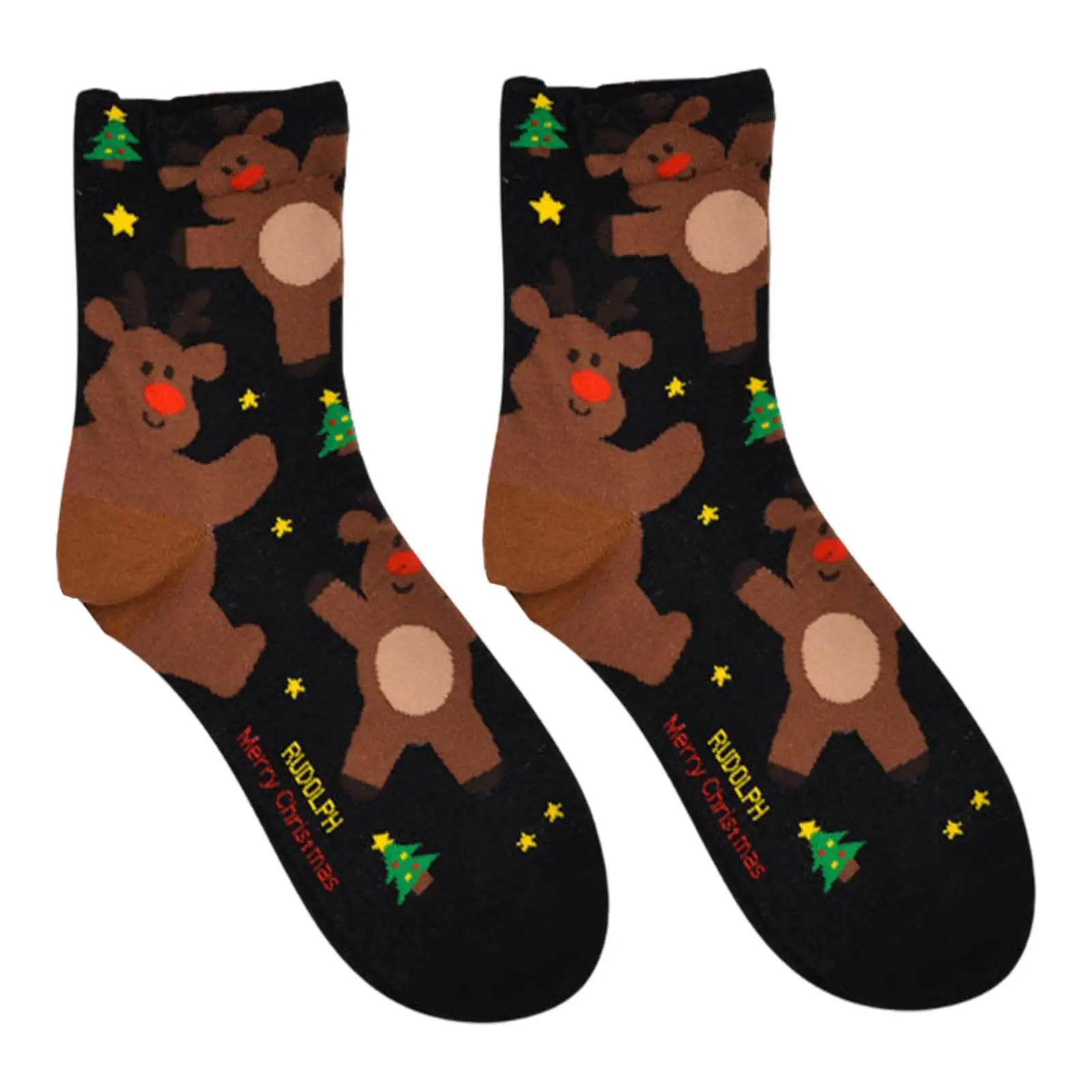 Christmas Socks Xmas Socks Decor Holiday Socks Gingerbread Shaped Socks Crew Socks for Party Shopping Travel Xmas Gifts Festival
Christmas Socks Xmas Socks Decor Holiday Socks Gingerbread Shaped Socks Crew Socks for Party Shopping Travel Xmas Gifts Festival