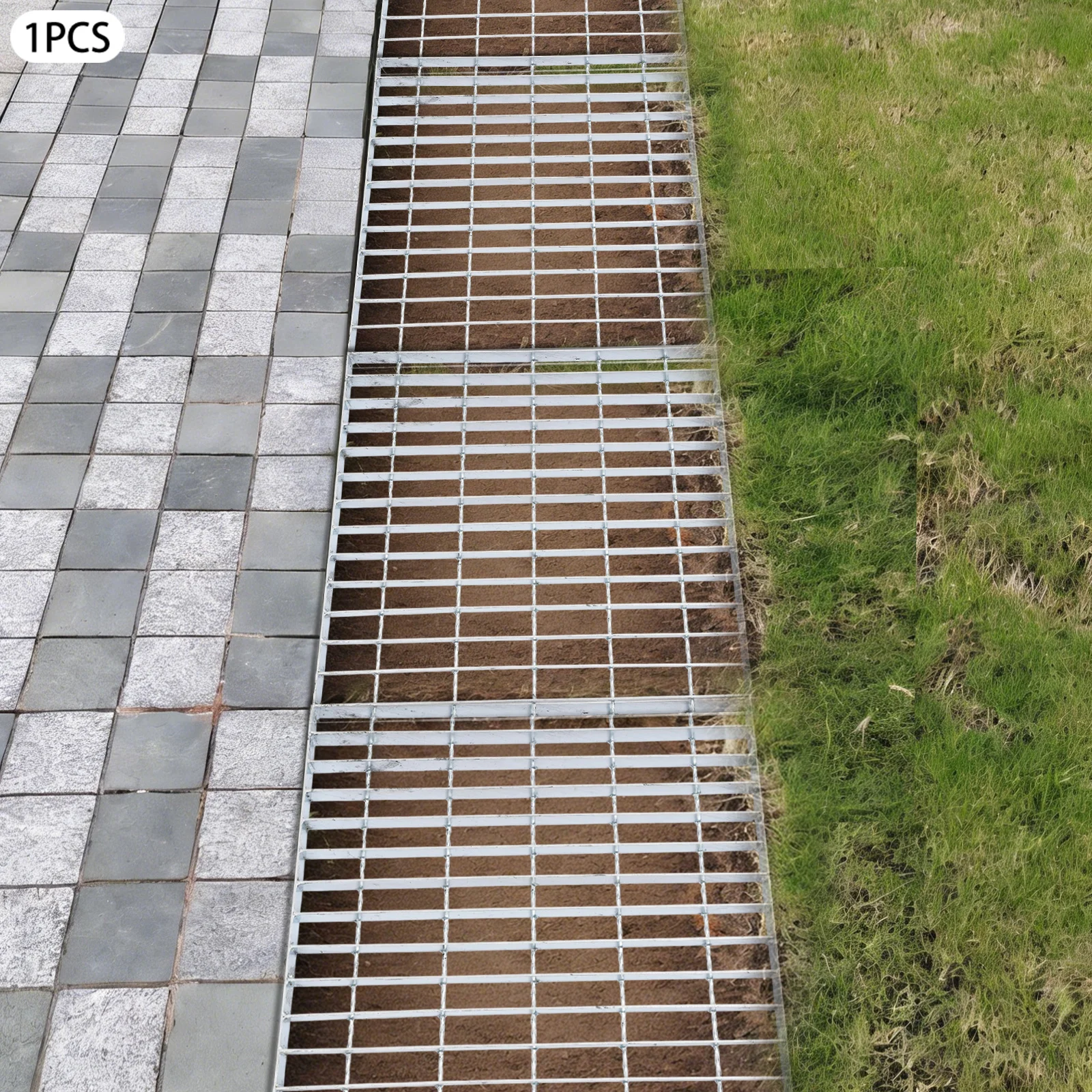 Wear-Corrosion Resistant Welded Drain Grating, 21.4*21.4In Stable Structure Weatherproof Rectangular Sewer Drainage Panel
Wear-Corrosion Resistant Welded Drain Grating, 21.4*21.4In Stable Structure Weatherproof Rectangular Sewer Drainage Panel