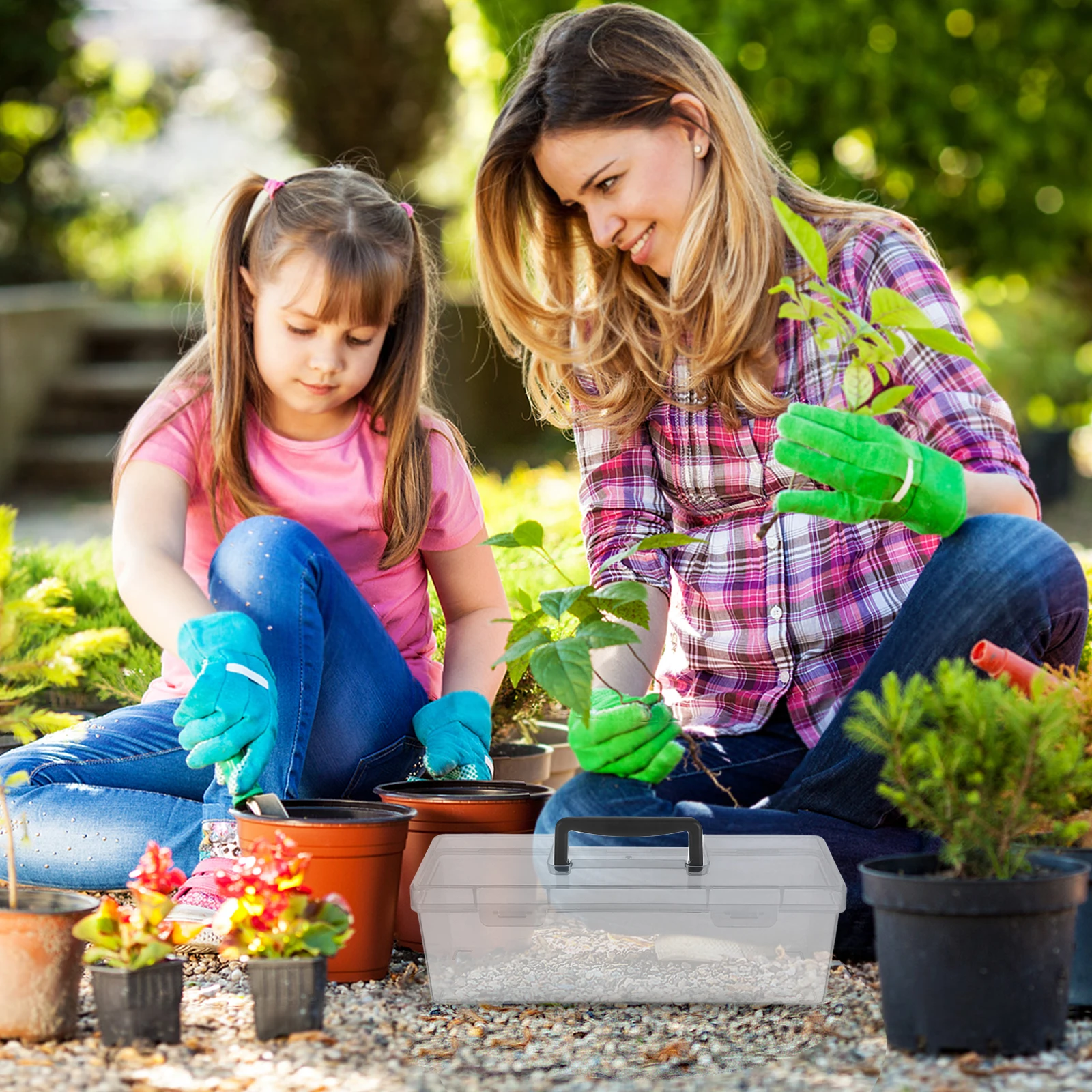 Ящик для хранения семян, пластиковые контейнеры, крышки, садовый органайзер, держатель для коробок для растений, компактный садовый чехол, прозрачная защита
Ящик для хранения семян, пластиковые контейнеры, крышки, садовый органайзер, держатель для коробок для растений, компактный садовый чехол, прозрачная защита