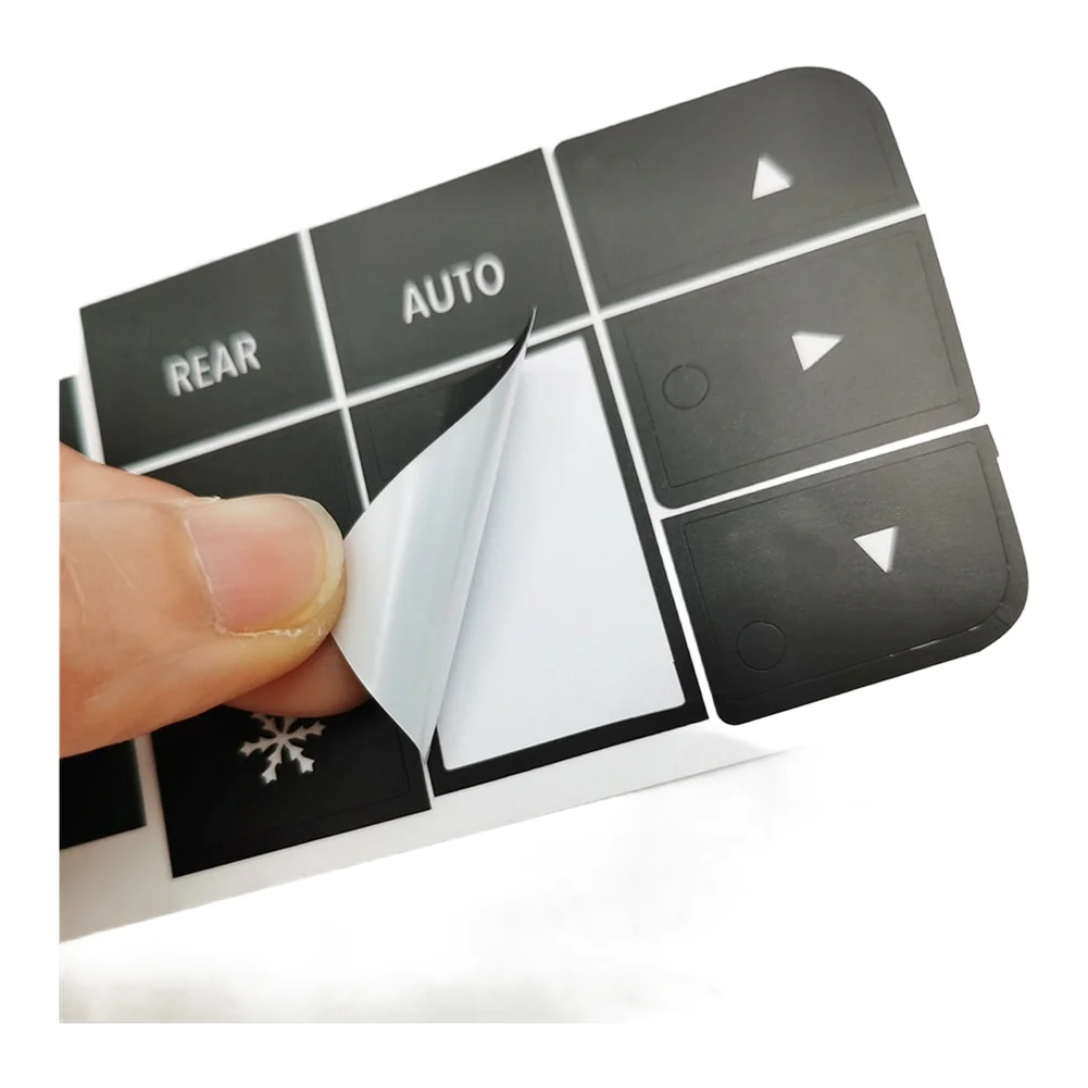 Vinyl HVAC Button Label Decal Compatible with For Maserati and For Granturismo Interior Climate Control Panels
Vinyl HVAC Button Label Decal Compatible with For Maserati and For Granturismo Interior Climate Control Panels