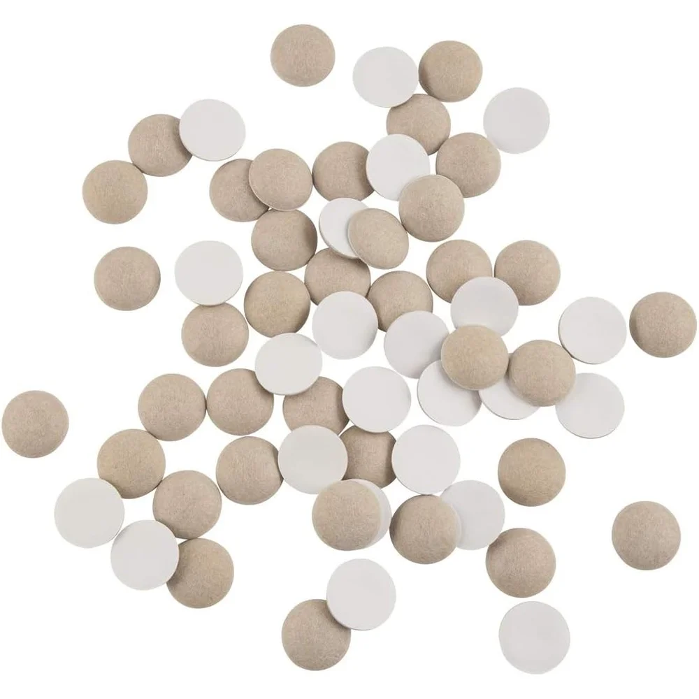 Extended Wear Felt Furniture Pads 60 Pack Durable Self Stick Protect Floors from Scratches Ideal Hard Uneven Surfaces
Extended Wear Felt Furniture Pads 60 Pack Durable Self Stick Protect Floors from Scratches Ideal Hard Uneven Surfaces