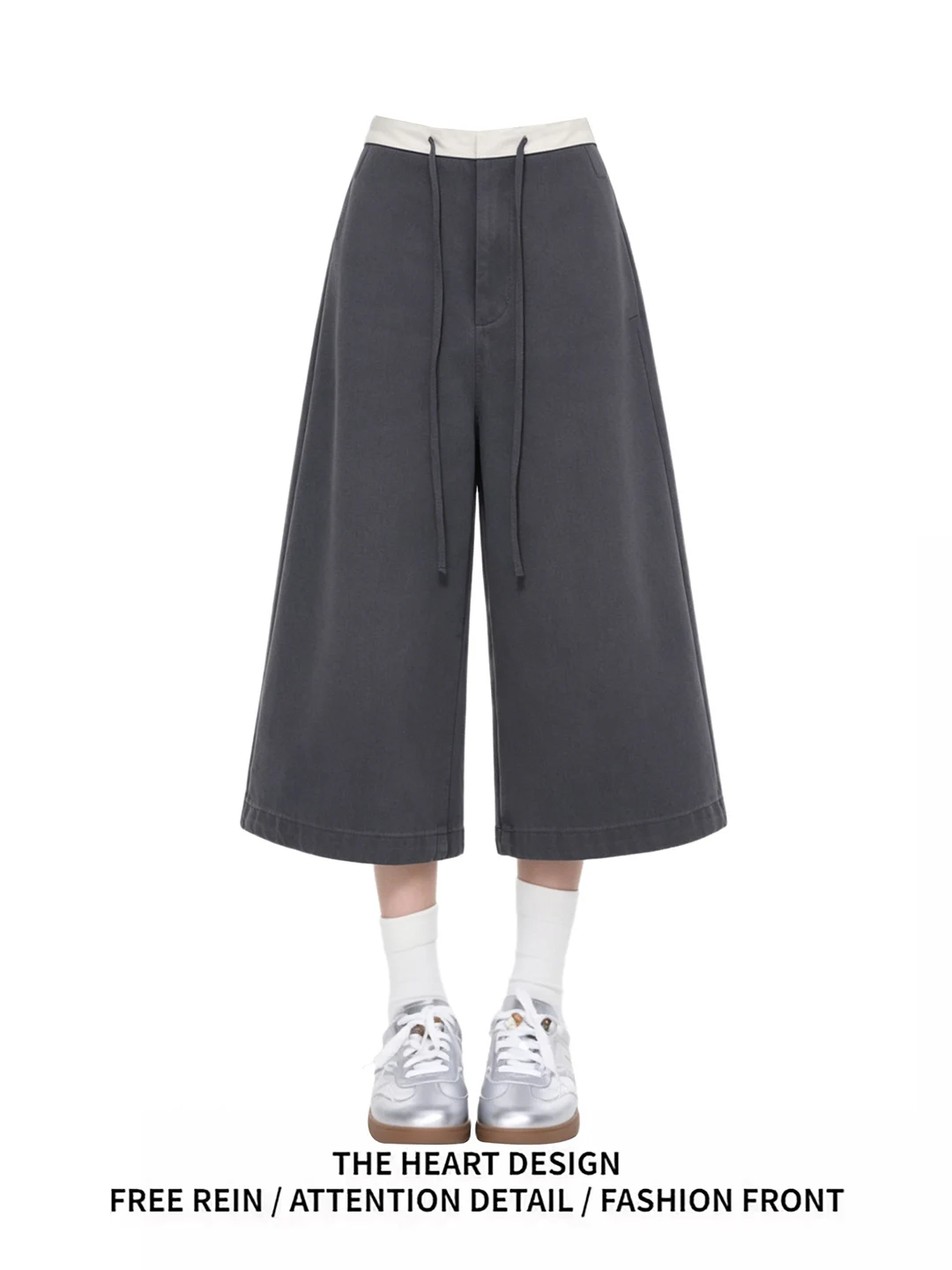 American Design Sense Color Block Wide Leg Suit Pants Women's Vintage Loose Slimming Casual Shorts High Waist Drawstring
American Design Sense Color Block Wide Leg Suit Pants Women's Vintage Loose Slimming Casual Shorts High Waist Drawstring