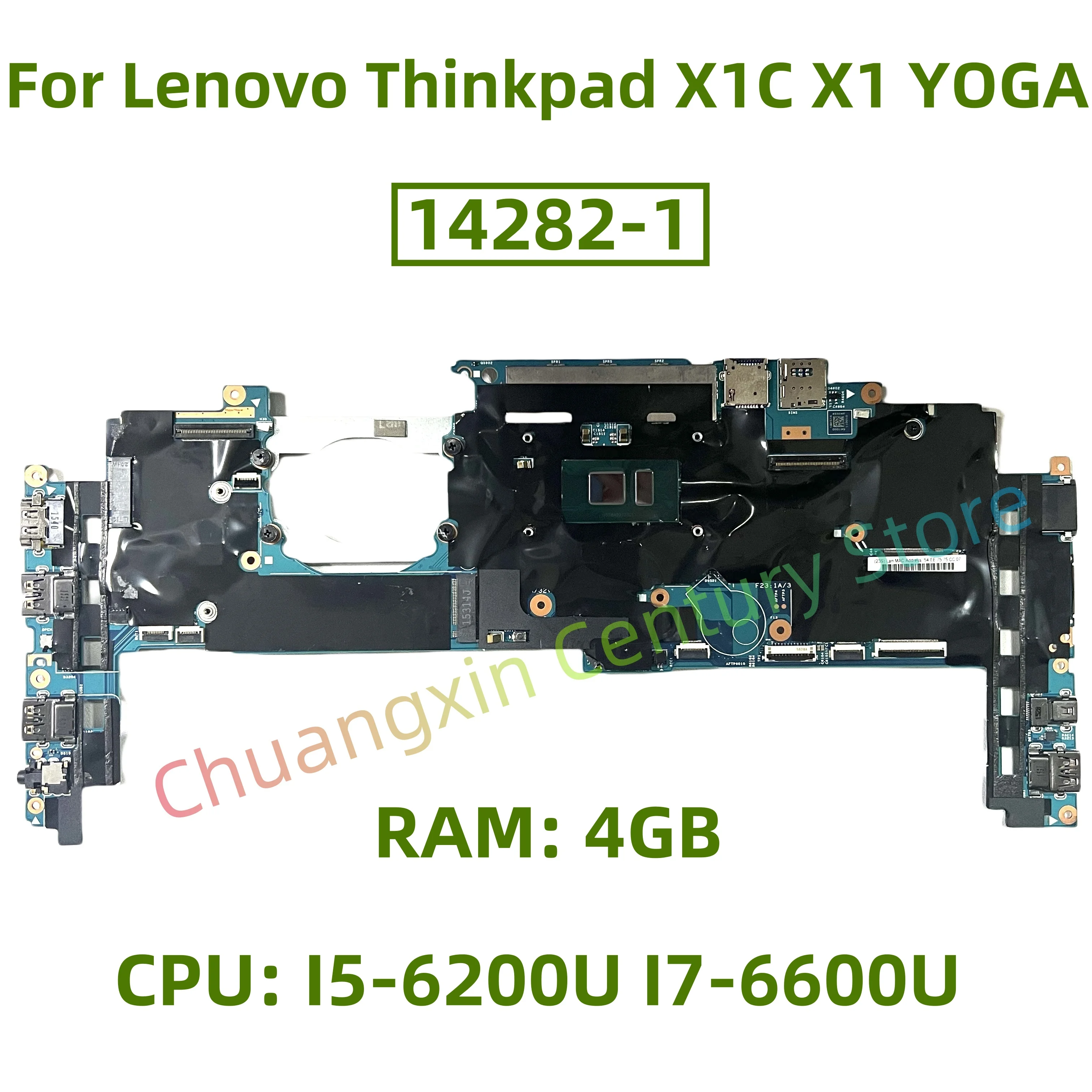 14282-1 motherboard for Lenovo Thinkpad X1C X1 YOGA laptop CPU: I5-6200U I7-6600U RAM: 4GB 100% test successfully shipped
14282-1 motherboard for Lenovo Thinkpad X1C X1 YOGA laptop CPU: I5-6200U I7-6600U RAM: 4GB 100% test successfully shipped