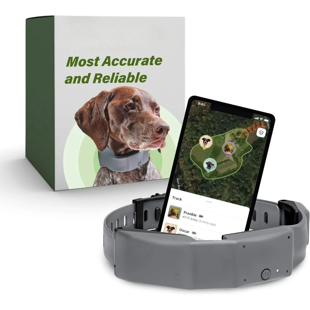 Longer Battery Life, GPS Dog Fence, App Based Wireless Dog Fence Collar, Waterproof, Accurate & Reliable GPS Dog Fence System
Longer Battery Life, GPS Dog Fence, App Based Wireless Dog Fence Collar, Waterproof, Accurate & Reliable GPS Dog Fence System