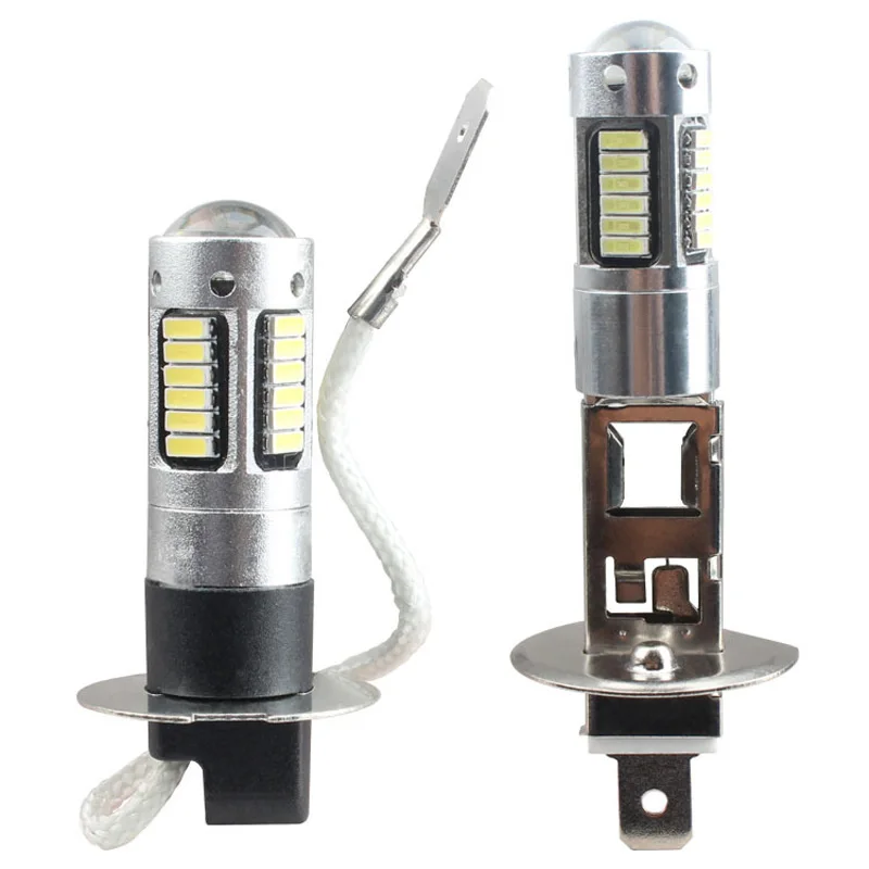 Лампы H3 H1 4014 30SMD для противотуманных фар, дневные ходовые огни, белые, 6500k, 2 шт.
Лампы H3 H1 4014 30SMD для противотуманных фар, дневные ходовые огни, белые, 6500k, 2 шт.