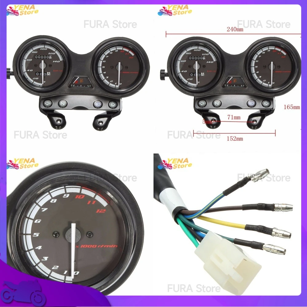 Датчик спидометра мотоцикла, совместимый с Yamaha YBR125, универсальная цифровая приборная панель, аксессуары для мотоциклов, хит продаж
Датчик спидометра мотоцикла, совместимый с Yamaha YBR125, универсальная цифровая приборная панель, аксессуары для мотоциклов, хит продаж